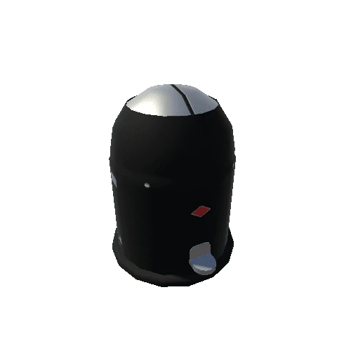 Modern Dustbin_03_Black